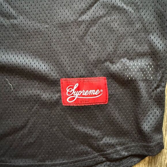 Auth Supreme S Logo Baseball Henley - Picture 3 of 7